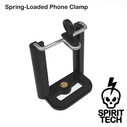 Spring-Loaded Phone Clamp Mount