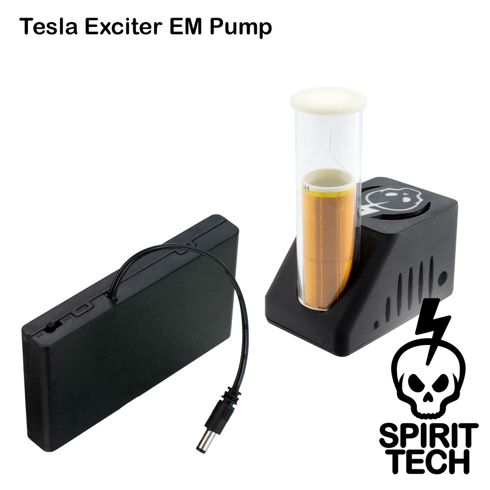 Spirit Tech Tesla Exciter EM Pump with AA Battery Pack