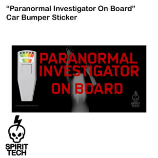 Paranormal Investigator Bumper Sticker