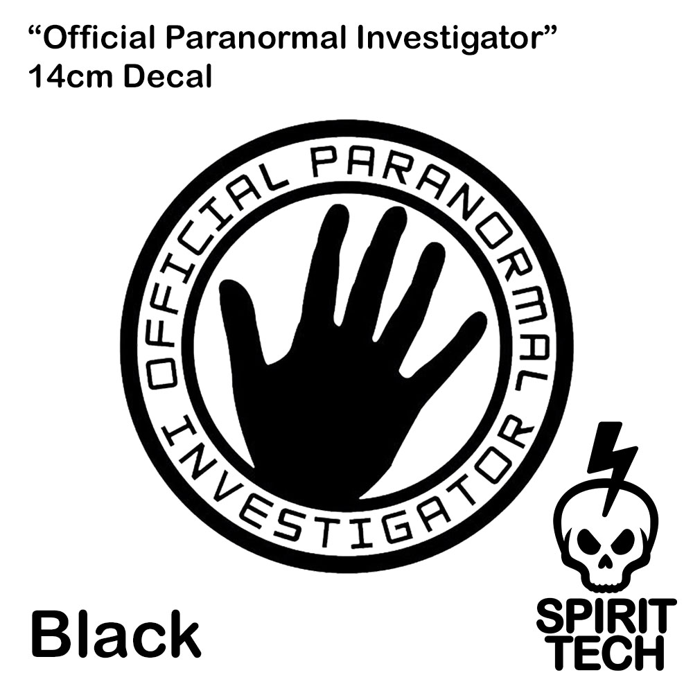 Official Paranormal Investigator Decal - Image 3