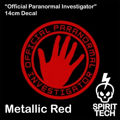 Official Paranormal Investigator Decal - Image 6