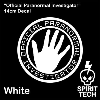 Official Paranormal Investigator Decal - Image 2