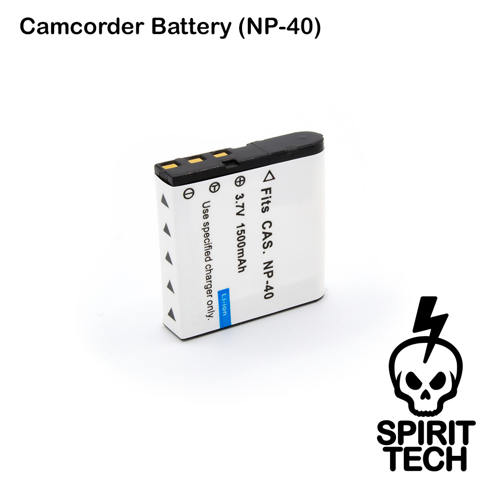 Spare Battery for Camcorders (NP-40)