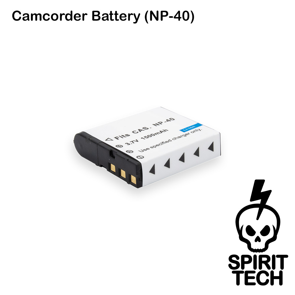 Spare Battery for Camcorders (NP-40) - Image 2