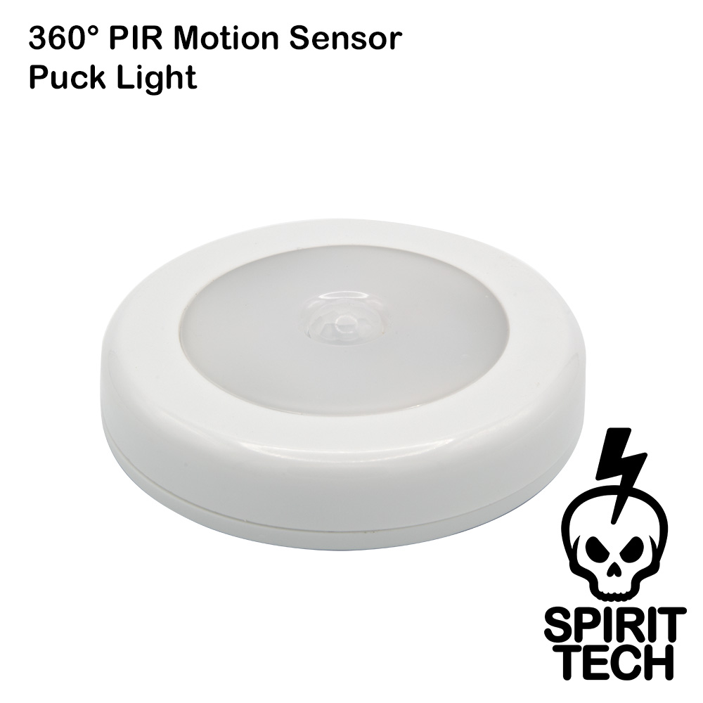 360° PIR Motion Sensor Puck Light