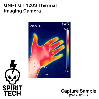 UNI-T UTI120S High Resolution Thermal Imaging Camera - Image 3