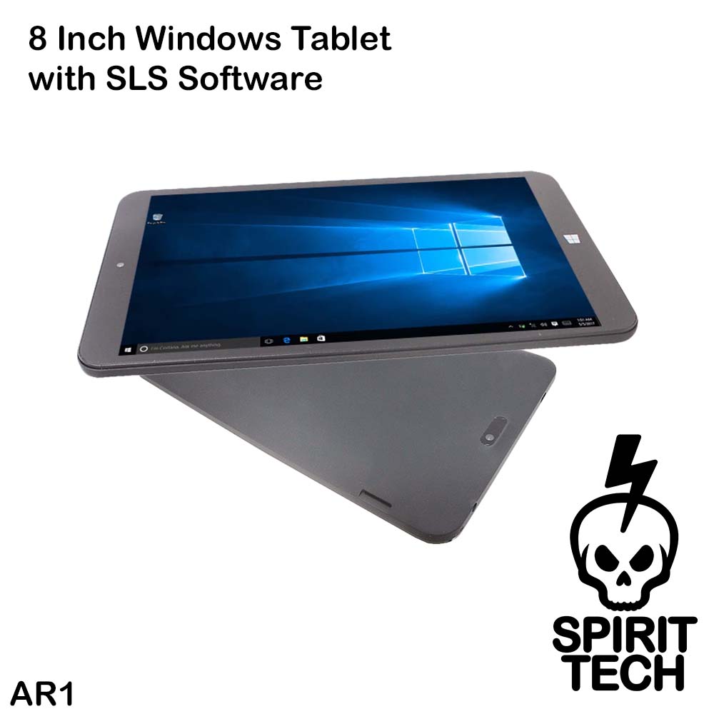 8 inch Windows 10 Tablet with SLS Software (AR1) - Spirit Tech