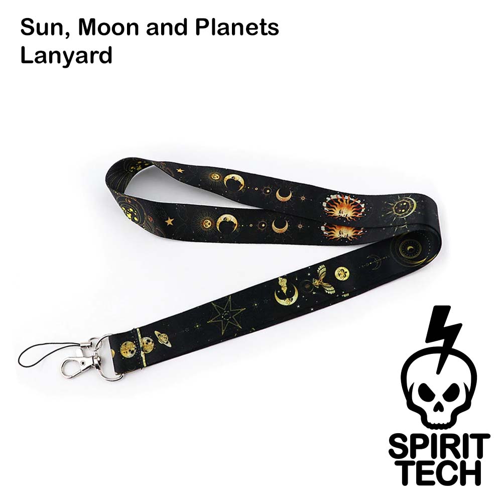Sun, Moon and Planets Lanyard