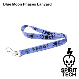 Blue Moon Phases Lanyard