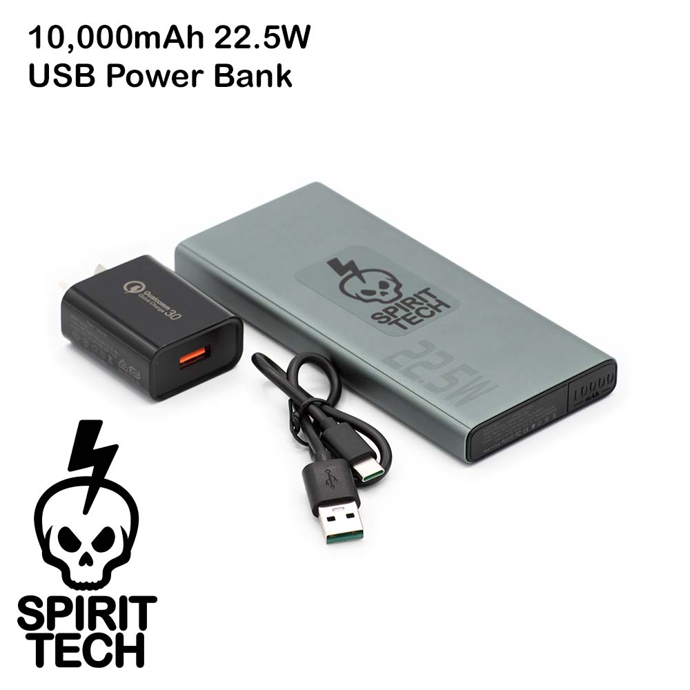 10,000mAh 22.5W USB Power Bank with Fast Charger