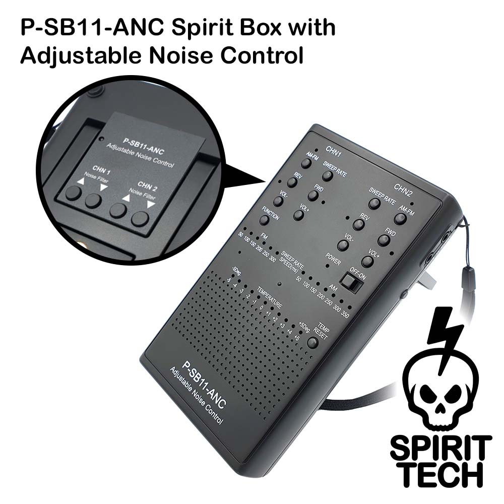 P-SB11-ANC Dual Sweep Frequency Spirit Box with Adjustable Noise Control