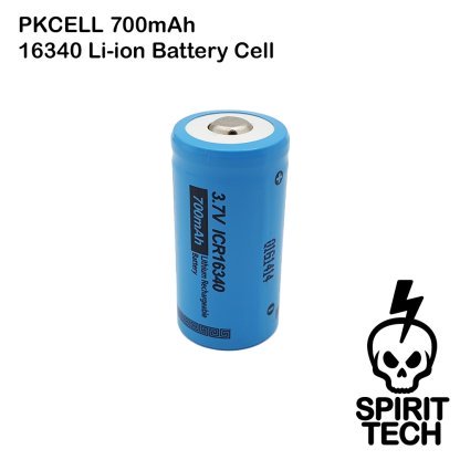 PKCELL 16340 Lithium-Ion Battery Cell - Image 2