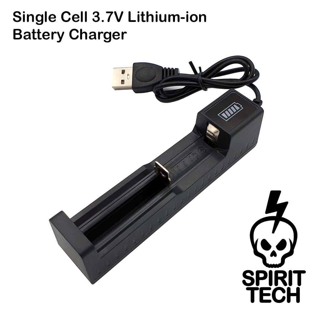 Single Slot Universal Lithium-Ion Battery Charger