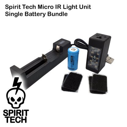 Spirit Tech Micro-IR Light Unit Single Battery Bundle - Image 2