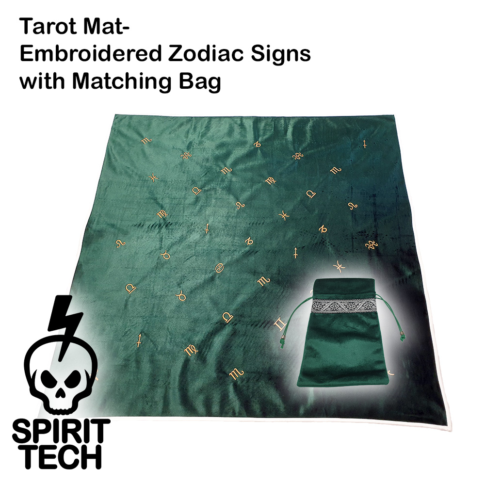 Tarot Mat- Embroidered Zodiac Signs with Matching Bag (80cm) - Image 8