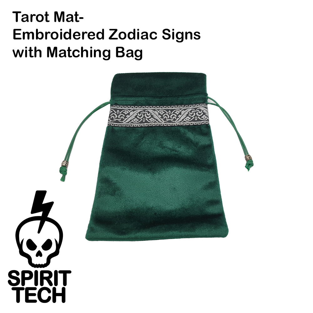 Tarot Mat- Embroidered Zodiac Signs with Matching Bag (80cm) - Image 10