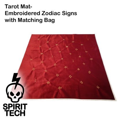 Tarot Mat- Embroidered Zodiac Signs with Matching Bag (80cm) - Image 6