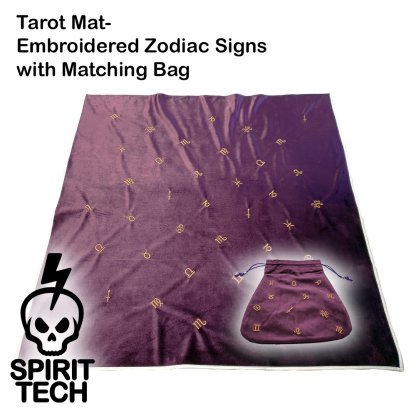 Tarot Mat- Embroidered Zodiac Signs with Matching Bag (80cm) - Image 14