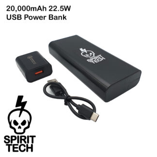 20,000mAh 22.5W USB Power Bank with Fast Charger