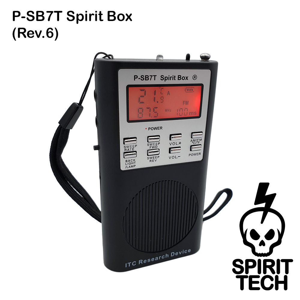 P-SB7T Rev 6 Spirit Box FM/AM Ghost Box PSB7 Radio Ghost Hunting Equipment  2023!