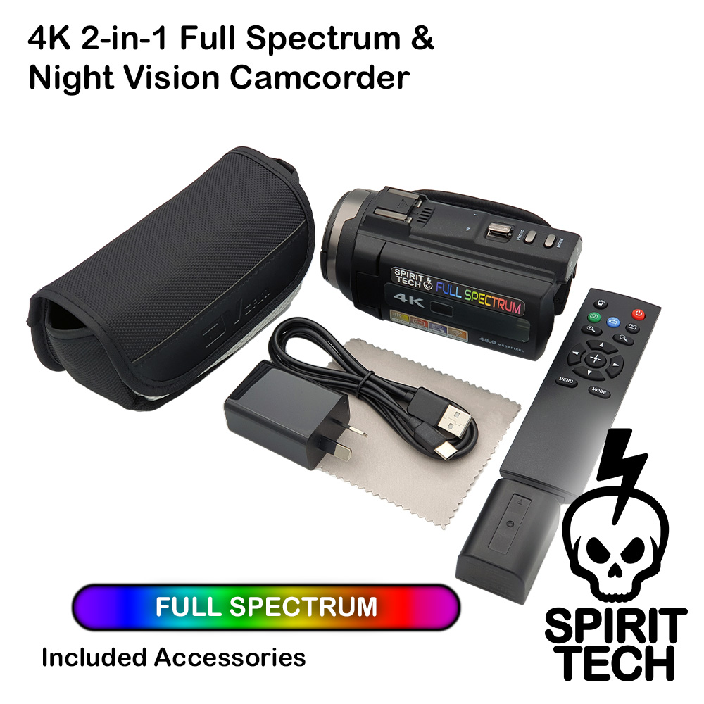 4K 2-in-1 Full Spectrum & Night Vision Camcorder Kit - Image 4