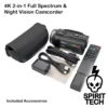 4K 2-in-1 Full Spectrum & Night Vision Camcorder Kit - Image 4