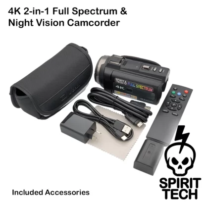 4K 2-in-1 Full Spectrum & Night Vision Camcorder Kit - Image 4