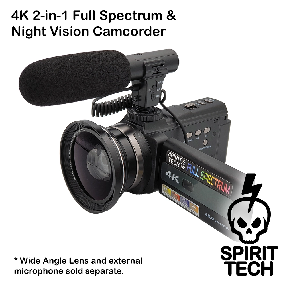 4K 2-in-1 Full Spectrum & Night Vision Camcorder Kit - Image 6