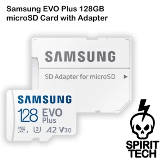 128GB Samsung EVO Plus microSD Card with Adapter
