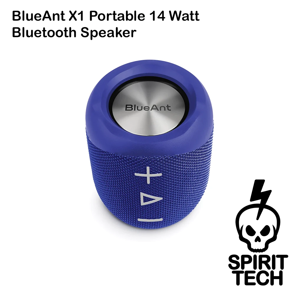 BlueAnt X1 Portable 14 Watt Bluetooth Speaker Spirit Tech