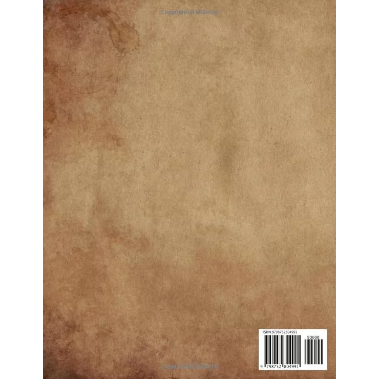 Paranormal Research & Investigation Journal. - Brown 8.25×11 inch - Image 2